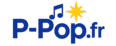 Logo du site P-pop.fr, dédié à l’actualité de la musique P-pop en français.
