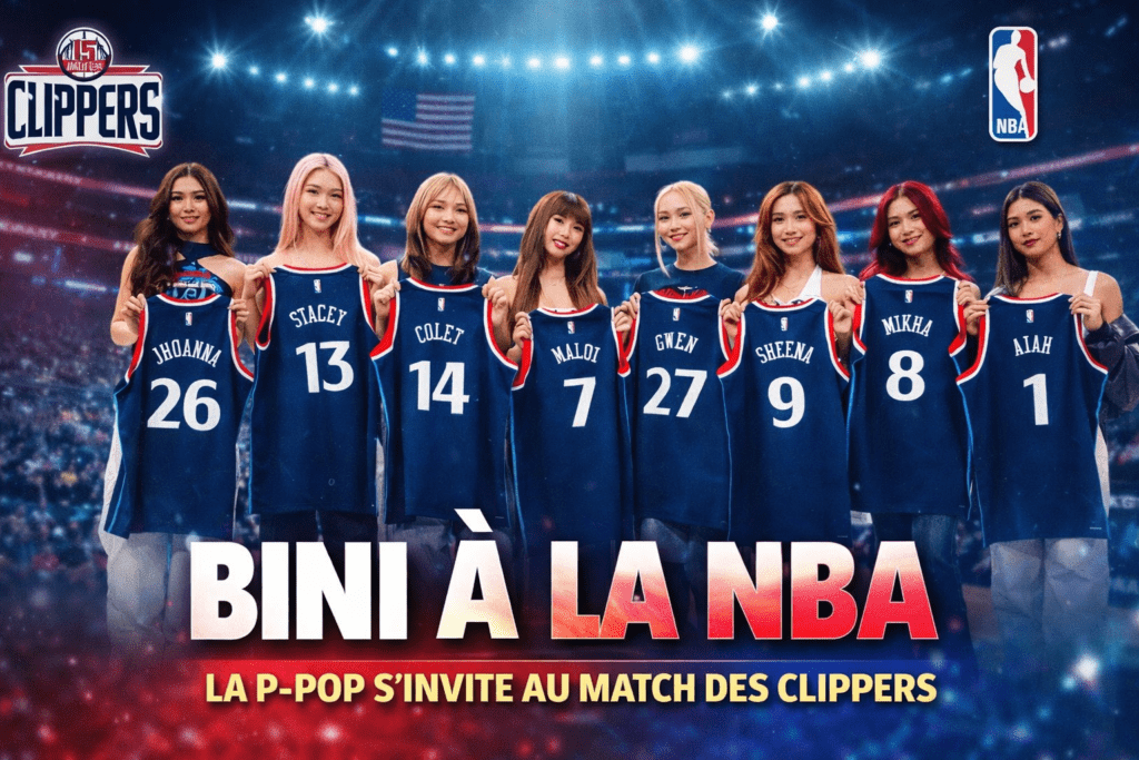 BINI à la NBA avec les Clippers : le groupe P-pop philippin s’invite au match aux États-Unis